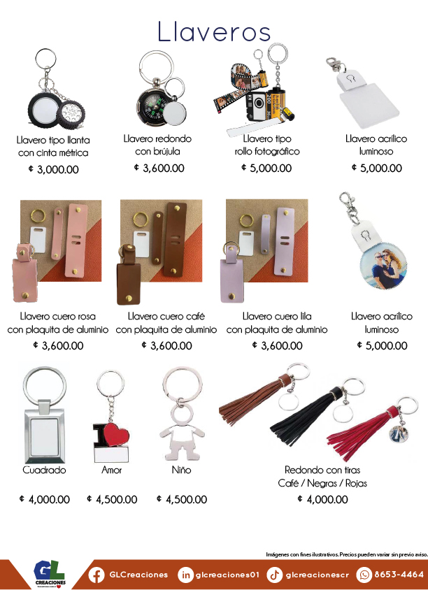 Catalogo Llaveros