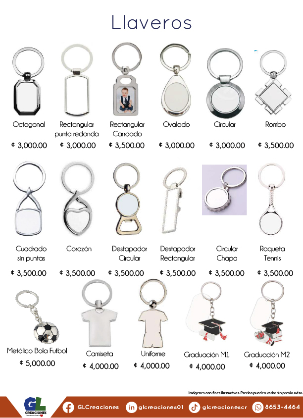 Catalogo Llaveros