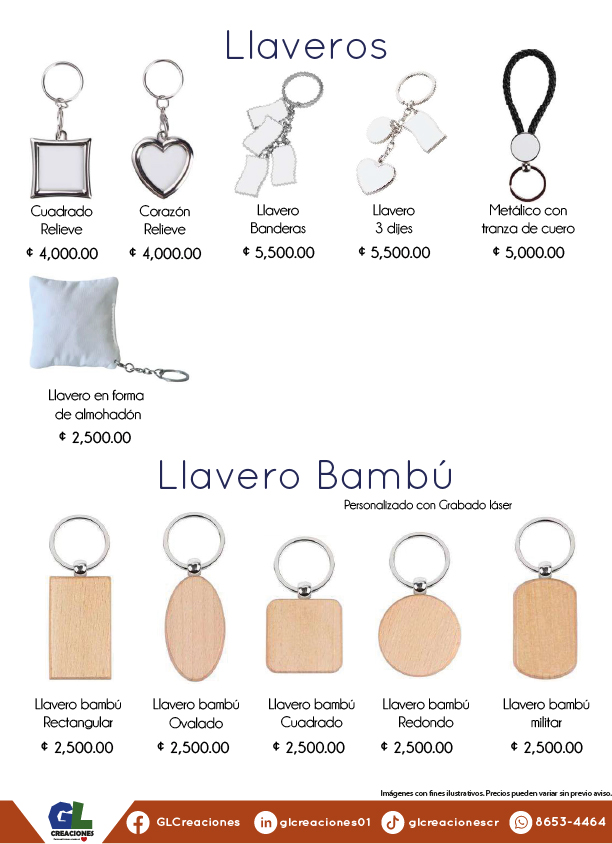 Catalogo Llaveros