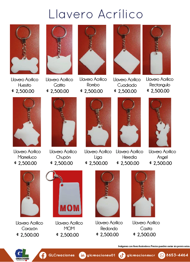 Catalogo Llaveros