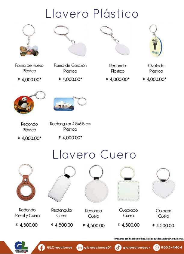 Catalogo Llaveros