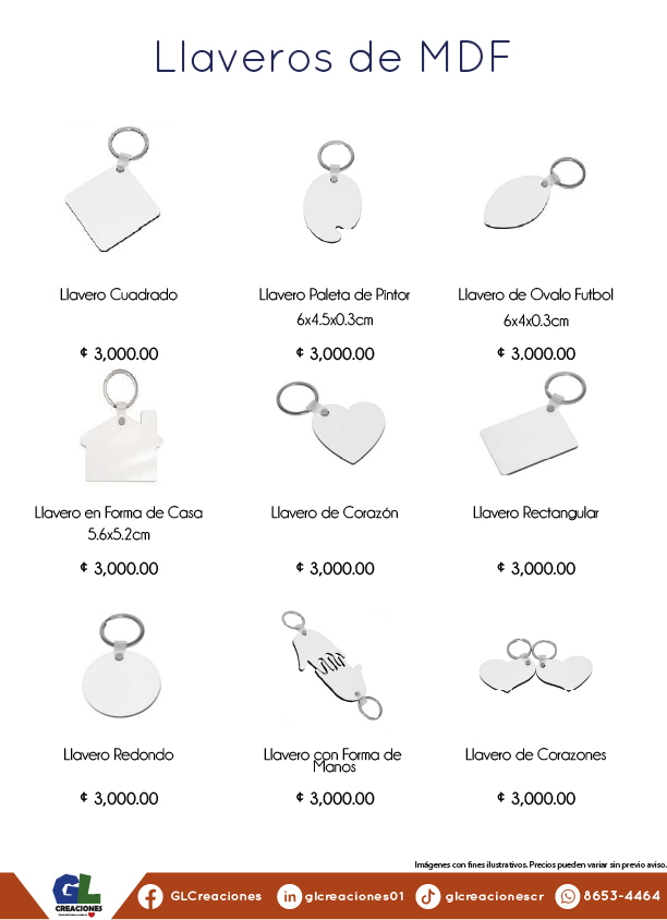 Catalogo Llaveros