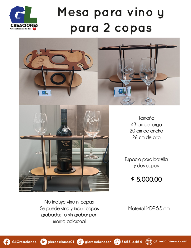 Cajas y soportes licores