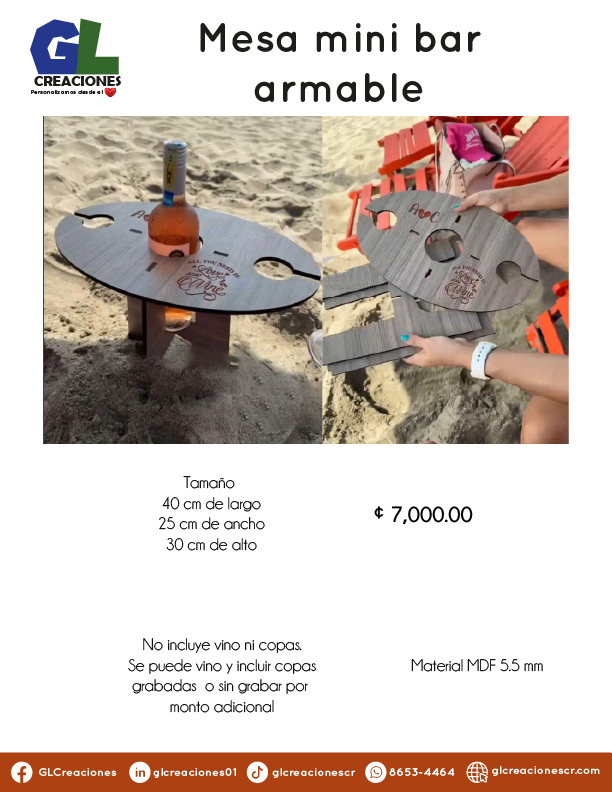 Cajas y soportes licores