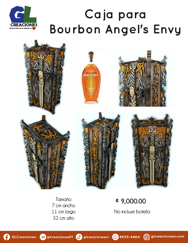 Cajas y soportes licores