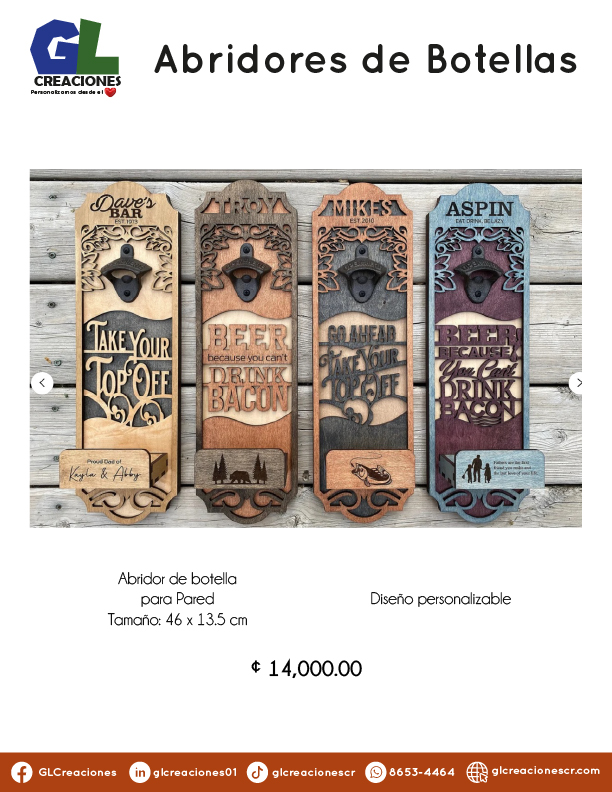 Cajas y soportes licores