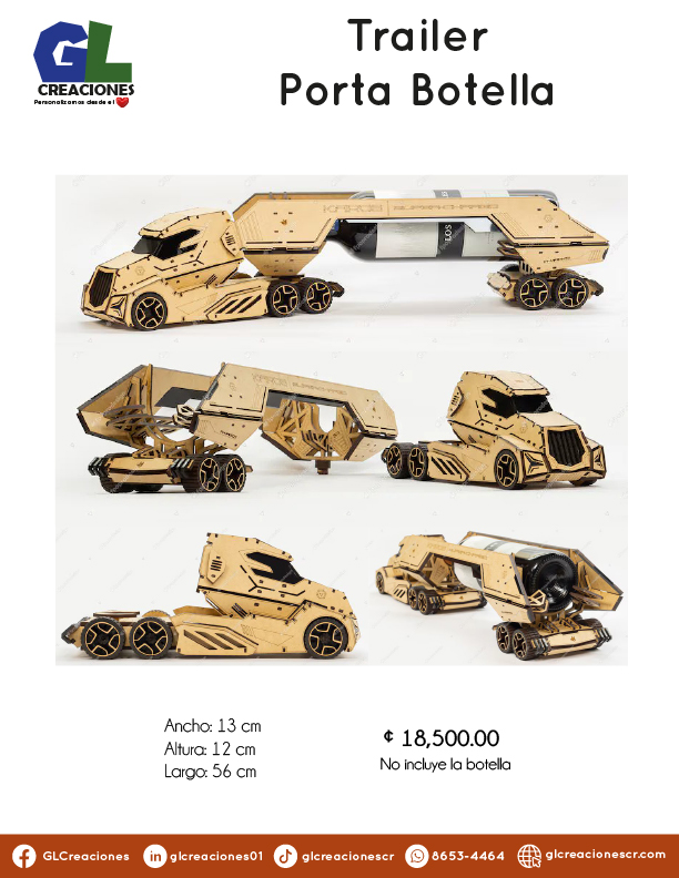 Cajas y soportes licores