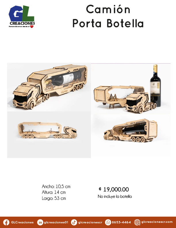 Cajas y soportes licores