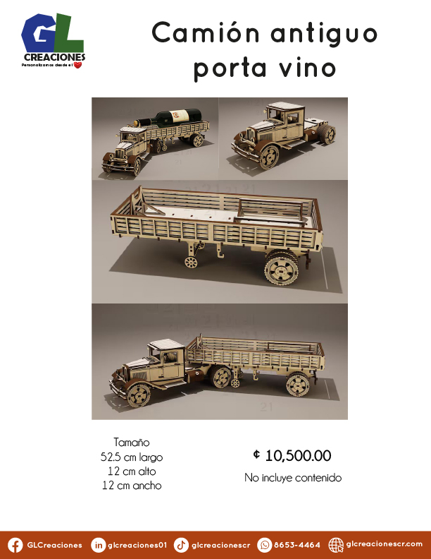 Cajas y soportes licores